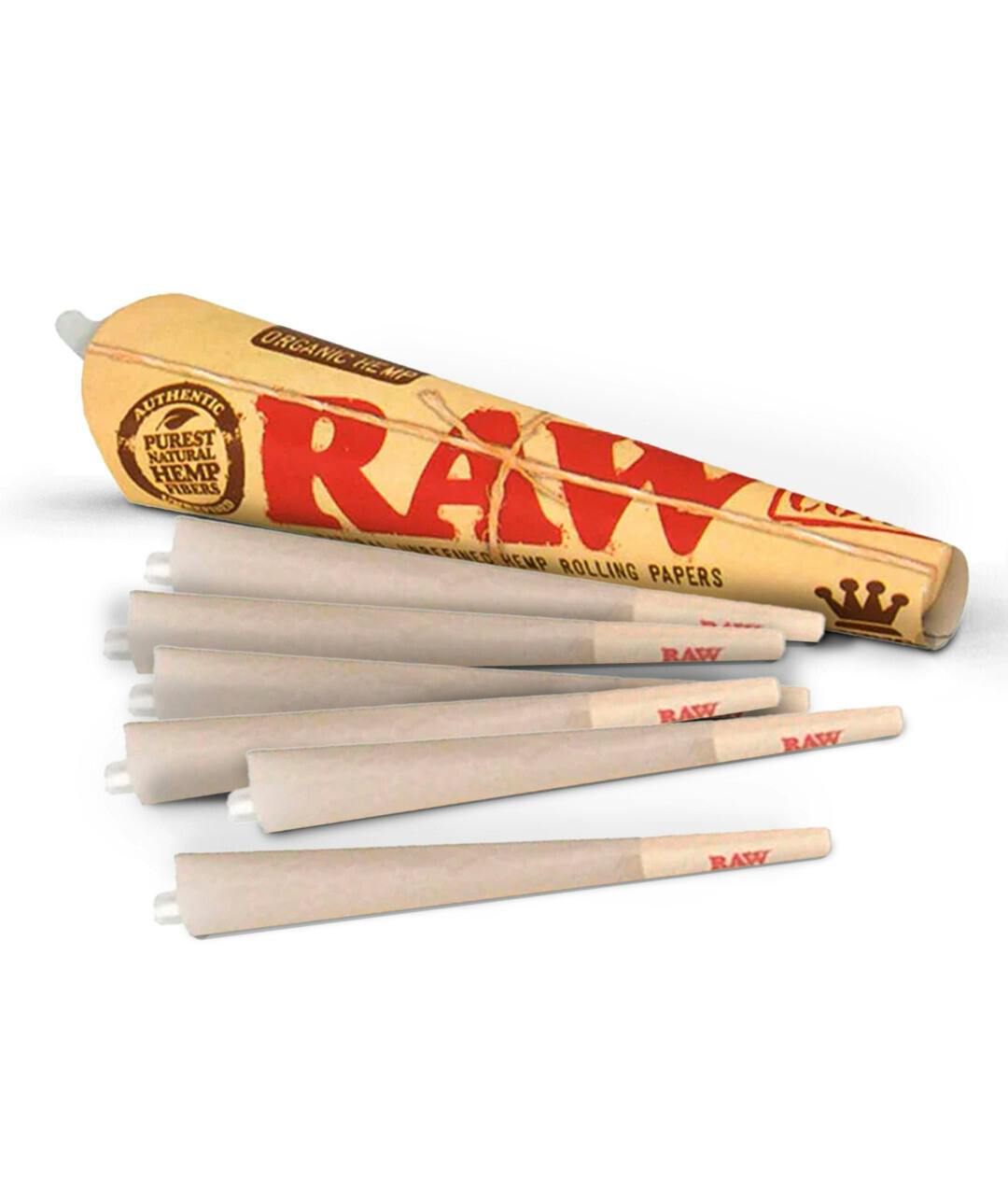 ORGANIC HEMP | 1 1/4 | CONES | 6 PACK | RAW