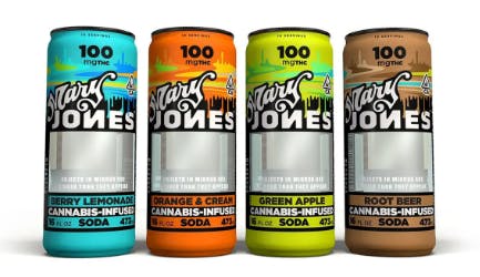 ROOT BEER | ZERO SUGAR | SODA | 100MG | 12OZ | MARY JONES