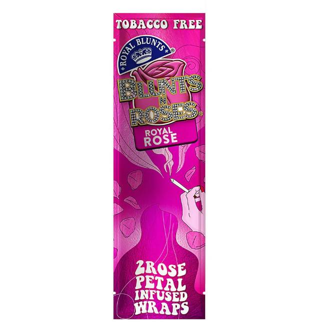 BLUNTS N ROSES | ROSE PETAL WRAPS | 2 PACK | ROYAL BLUNTS