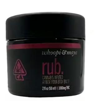 Whoopi & Maya Rub | Amber Moon | 1000mg THC
