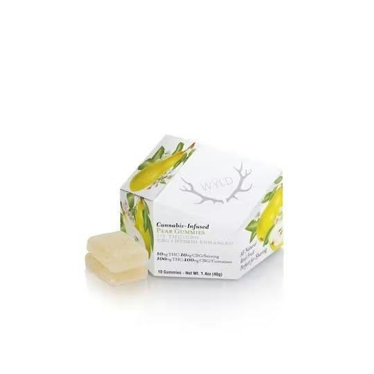 Prickly Pear Sativa Enhanced Gummies | 100mg | 10ct | 10mg/ea
