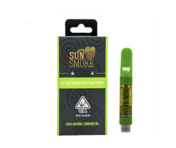 Super Strawberry Cough: VAPE CARTRIDGE - 1G - SUNSMOKE