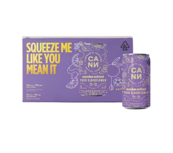 Yuzu Elderflower Reserve Social Tonic (6pk)