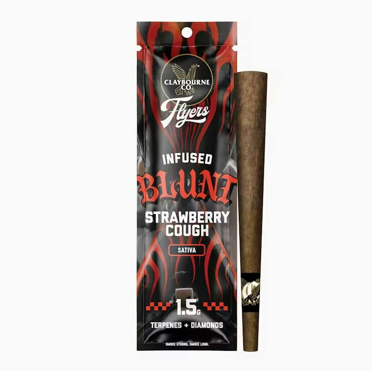 Strawberry Cough (1.5g) - Flyers Infused Blunt