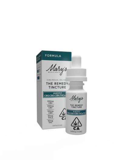 THE FORMULA 4:4:2:1:1 CBG CBD CBN THC THCA TINCTURE 600MG
