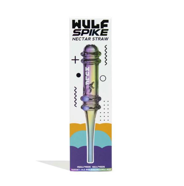 GLASS SPIKE NECTAR STRAW | ONE SIZE | WULF