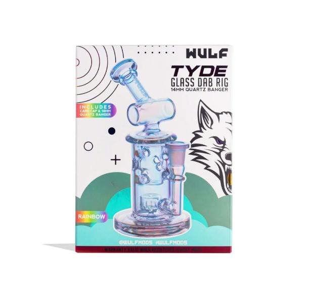TYDE 14MM | DAB RIG W QUARTZ BANGER | ONE SIZE | WULF