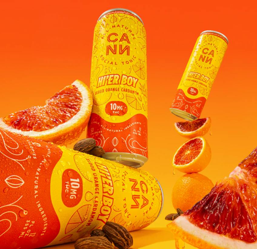 BLOOD ORANGE HI'ER BOY TONIC 10MG THC 4PK