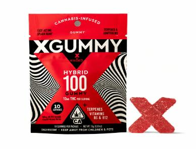 HYBRID | X-GUMMIES | 100MG | KIKOKO
