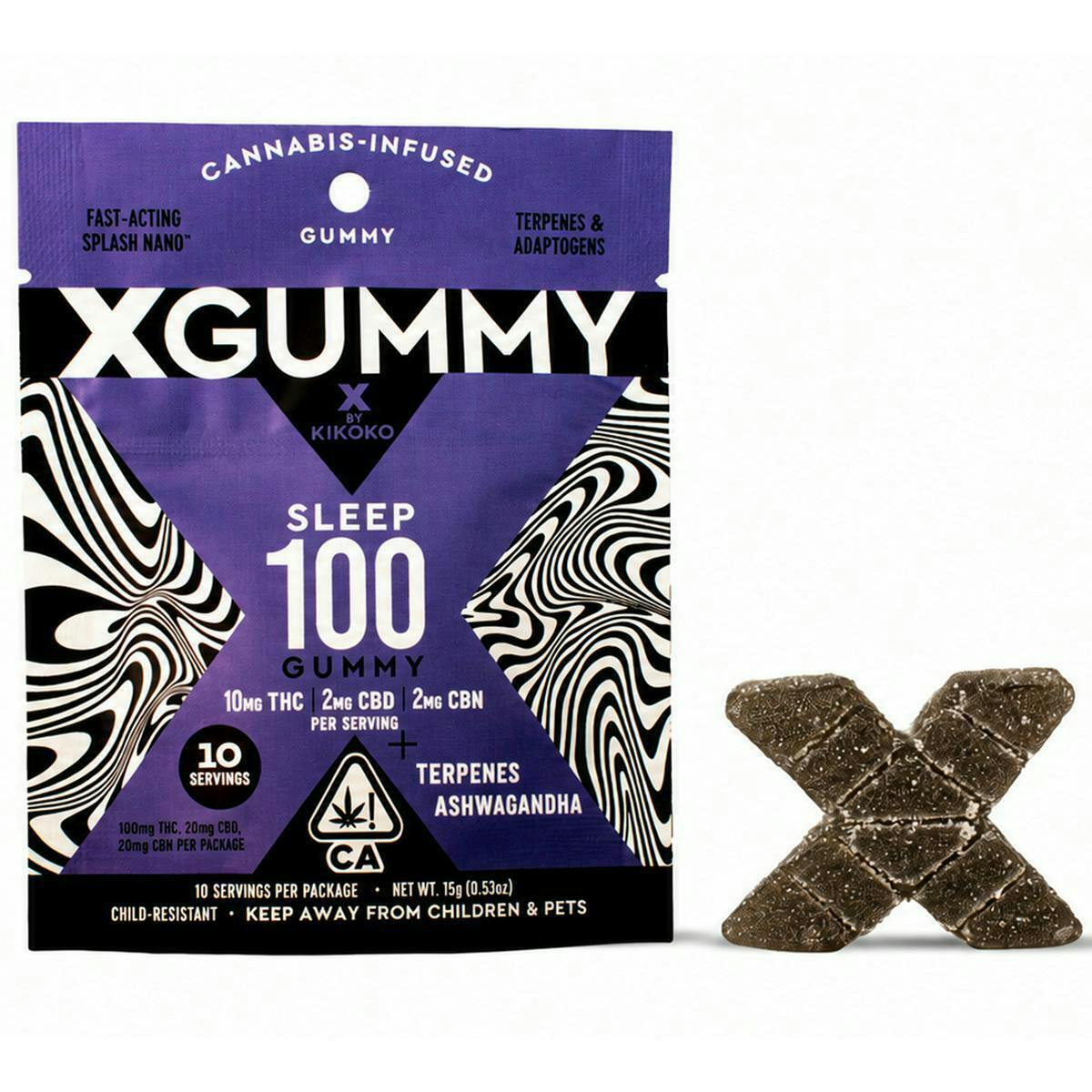 SLEEP | X-GUMMIES | 100MG | KIKOKO