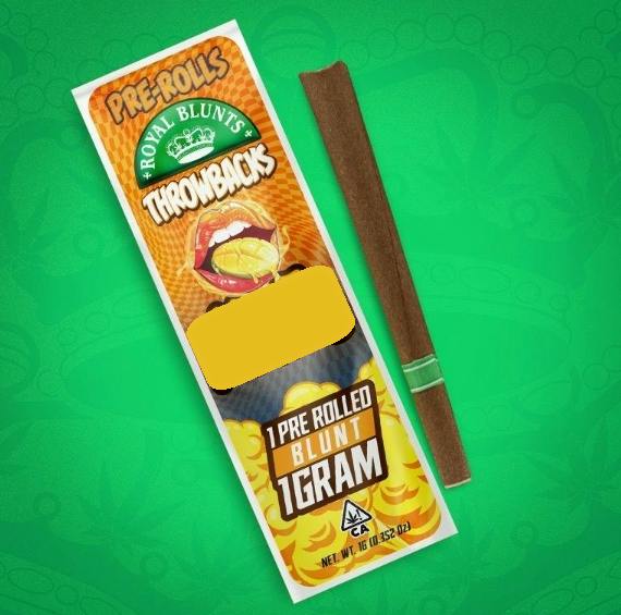 CHERRY VANILLA | THROWBACK BLUNT | 1G | ROYAL BLUNTS