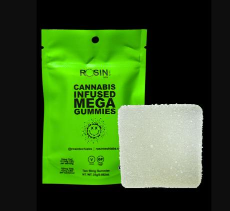 TROPI TANGIE | MEGA GUMMIES | 100MG | ROSIN TECH LABS