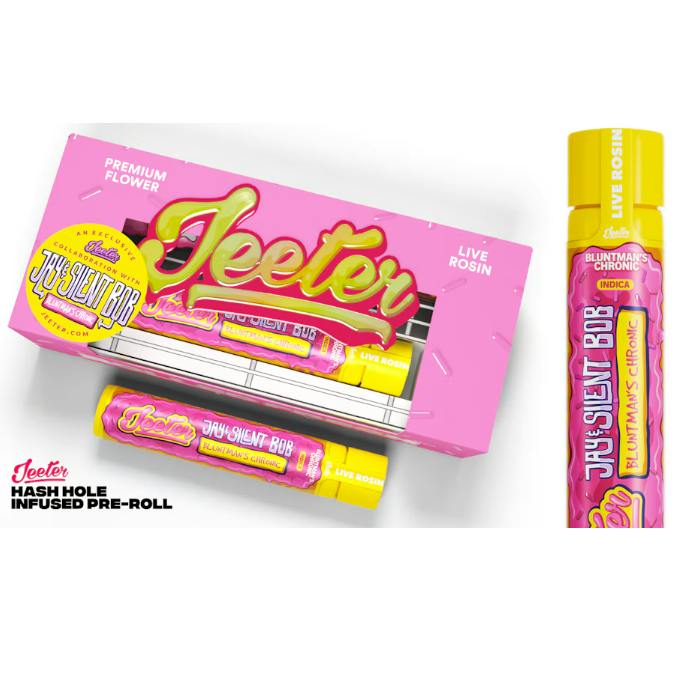 BLUNTMAN'S CHRONIC | LIMITED EDITION XL QUAD INFUSED BLUNT | 2G | JEETER