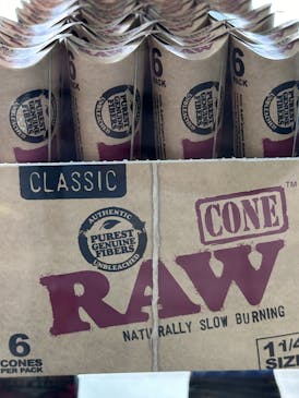 RAW 6PK 1 1/4 CONES