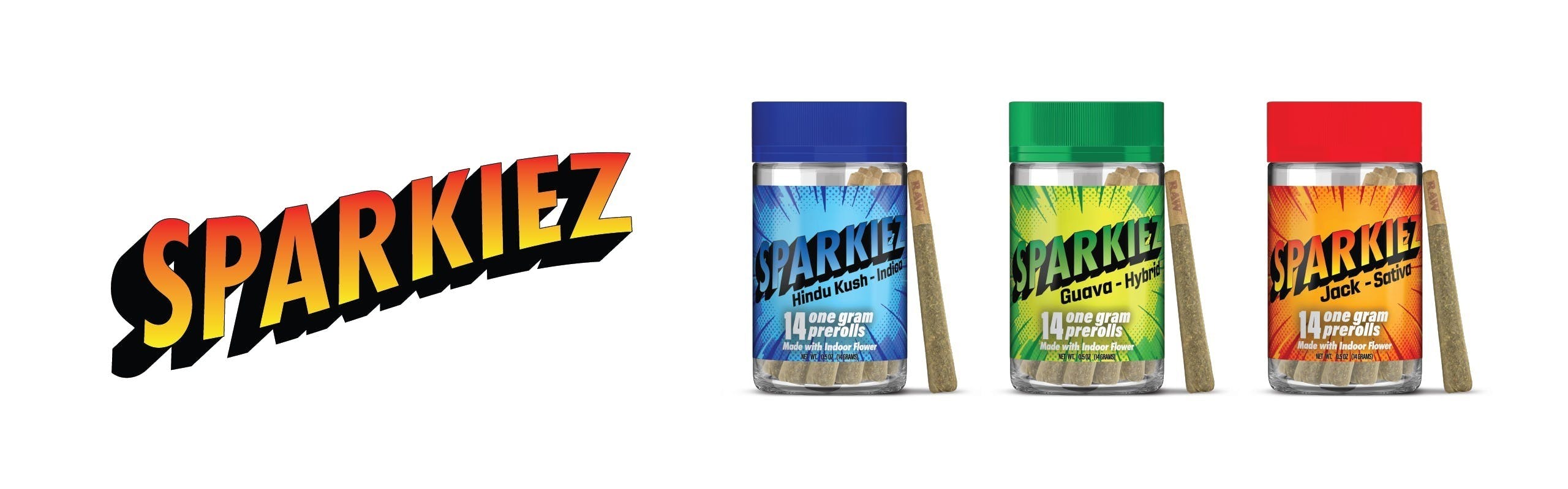 Sparkiez | Guava | Mini Pre-rolls | 0.5g each | 7pk