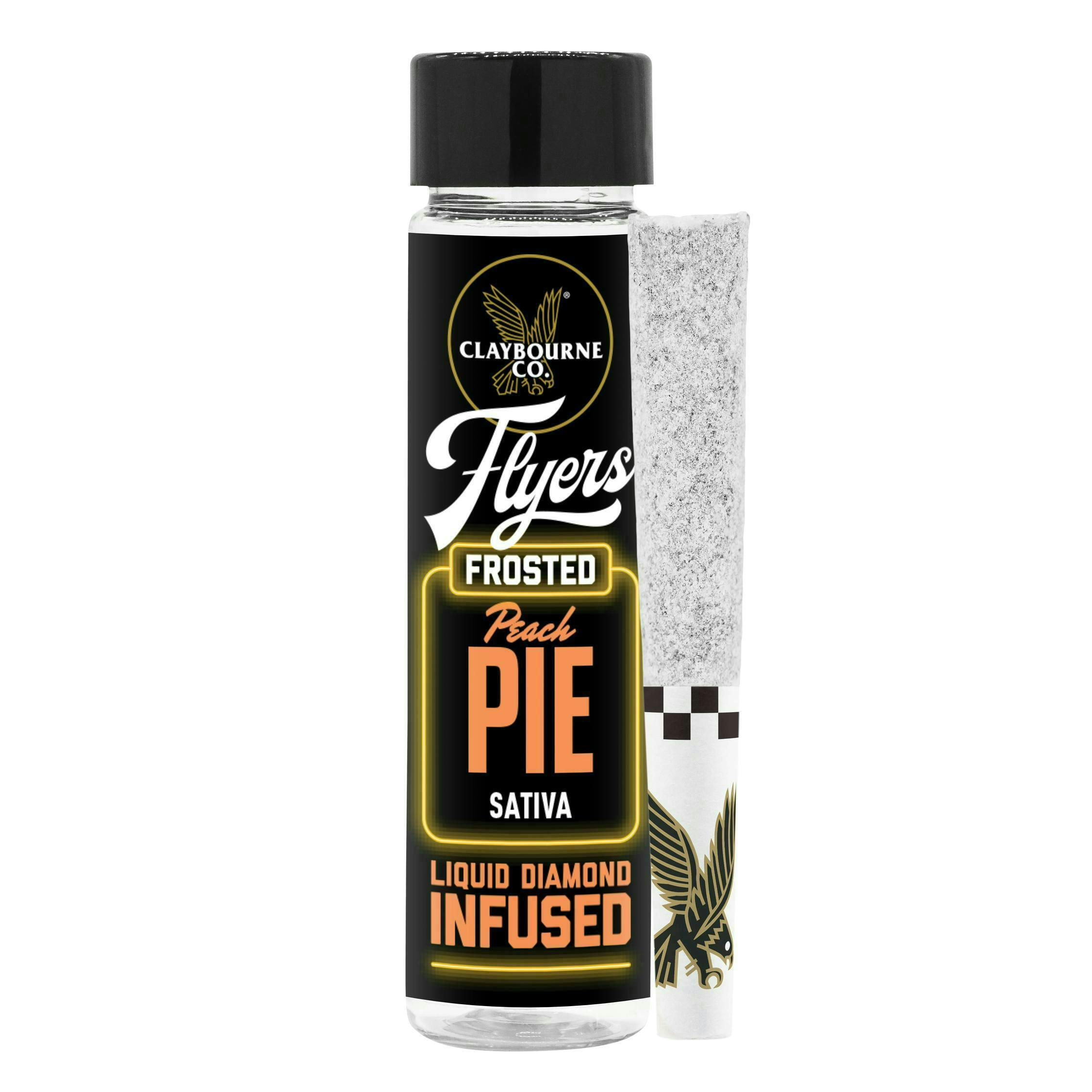 Peach Pie (1g) - Diamond Frosted Flyers Pre-Rolls