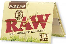 Raw Organic Hemp 1-1/2 Papers