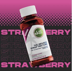Chill Medicated Strawberry Syrup 200mg