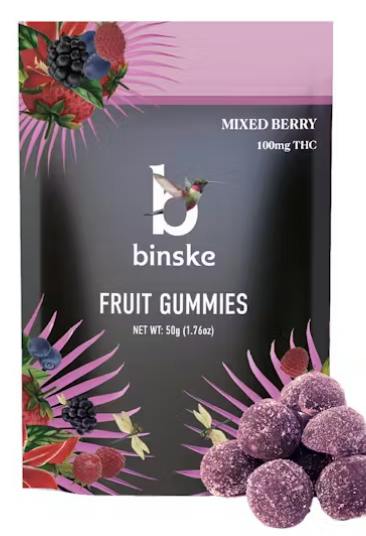 Mixed Berry Fruit Gummy - 100mg