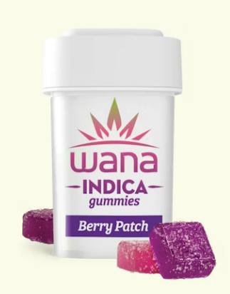 Assorted Gummies - Berry Patch - Indica [10 pack] (AZ) by Wana Edibles