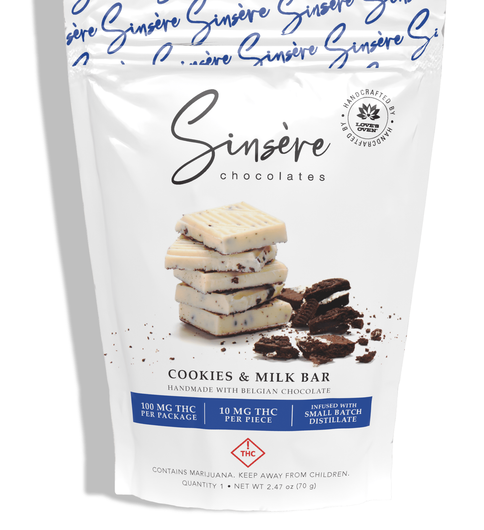 Sinsere Chocolates Cookies And Milk Bar