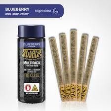 The CLEAR | TWAX Minis Infused Pre-Rolls .6g (5 Pack) - Blueberry