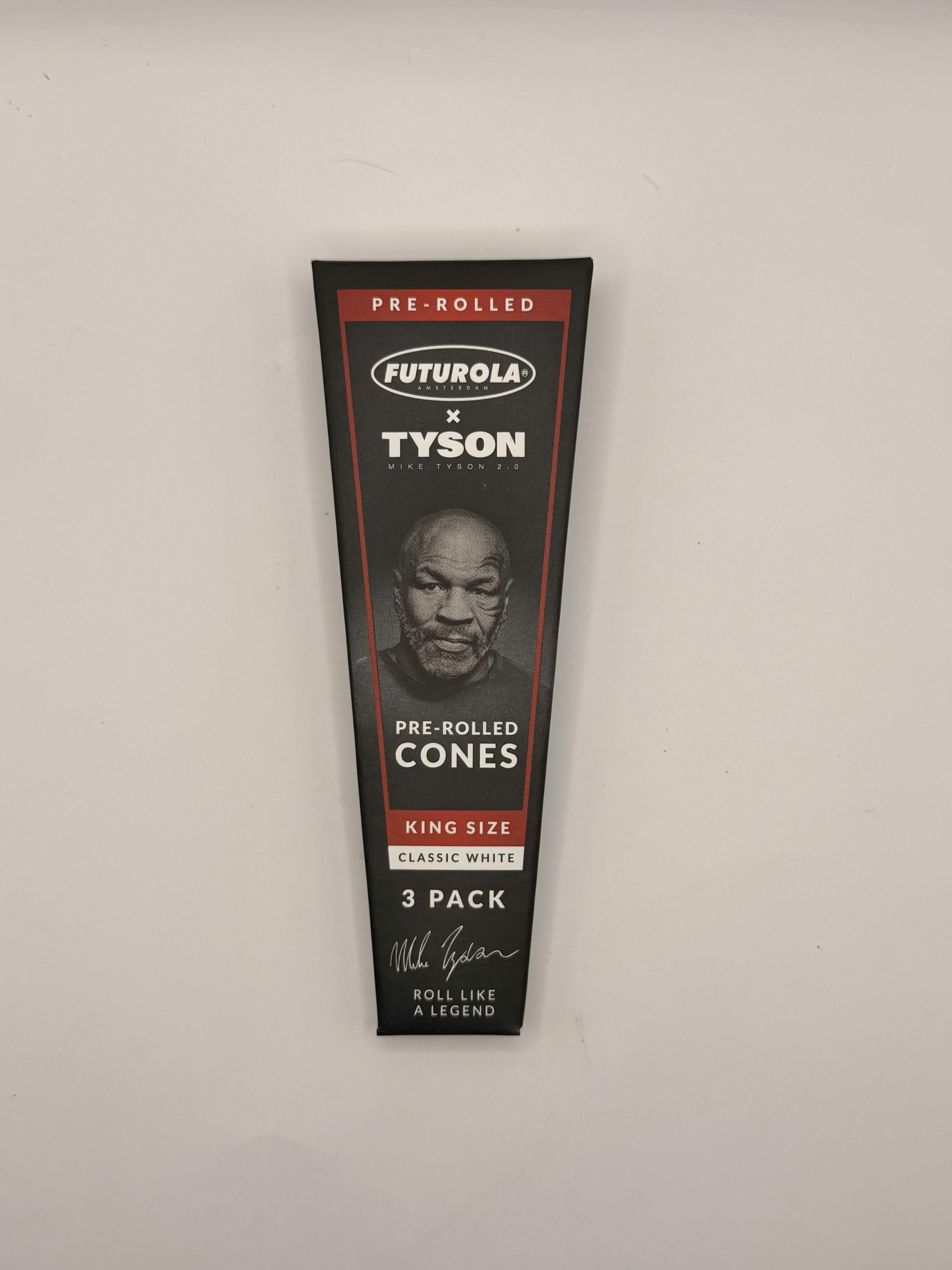 Tyson Pre-Roll Cones - King Size 3 Packs