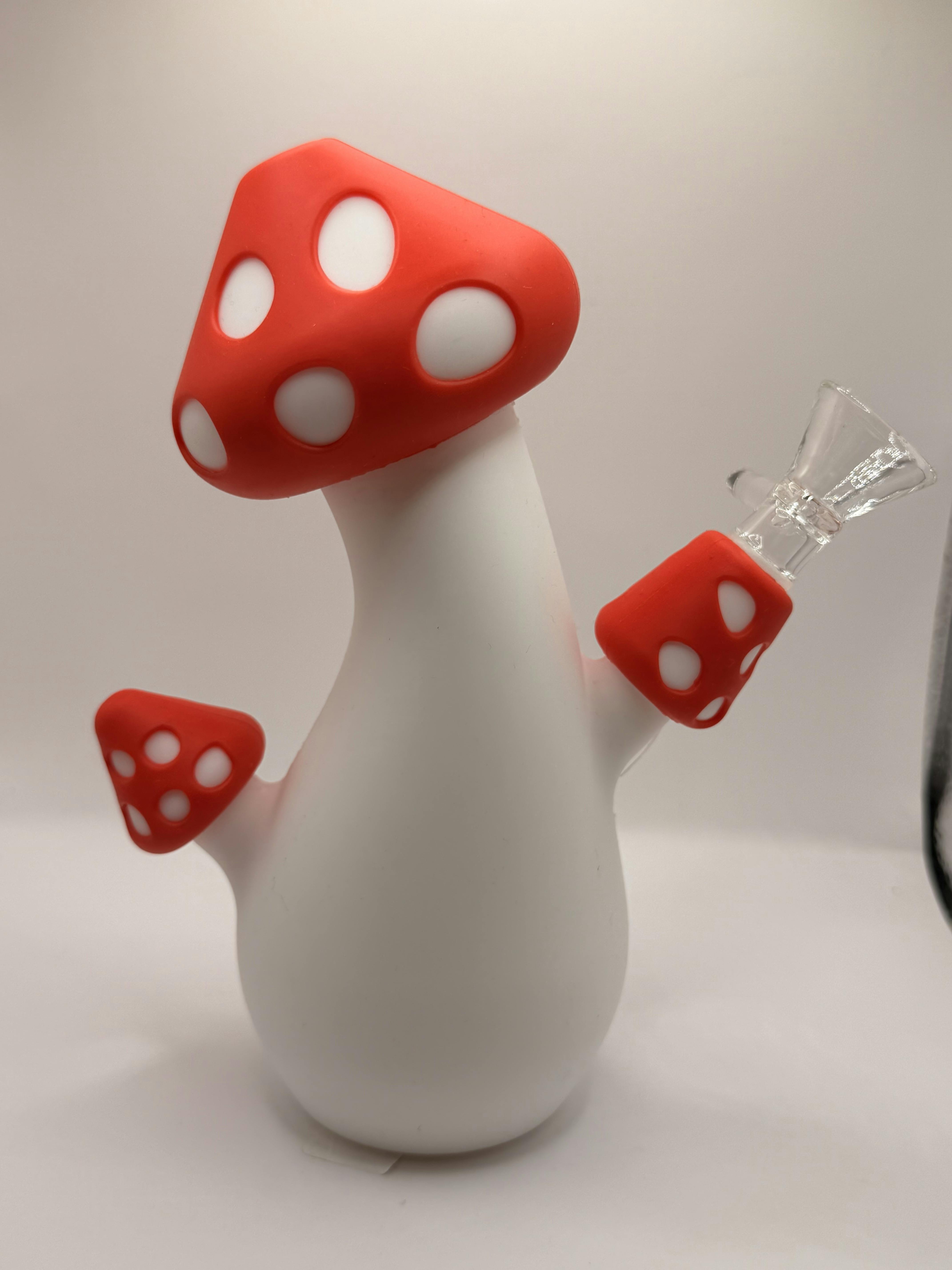 Silicone Bong - Silicone Mushroom Water Pipe