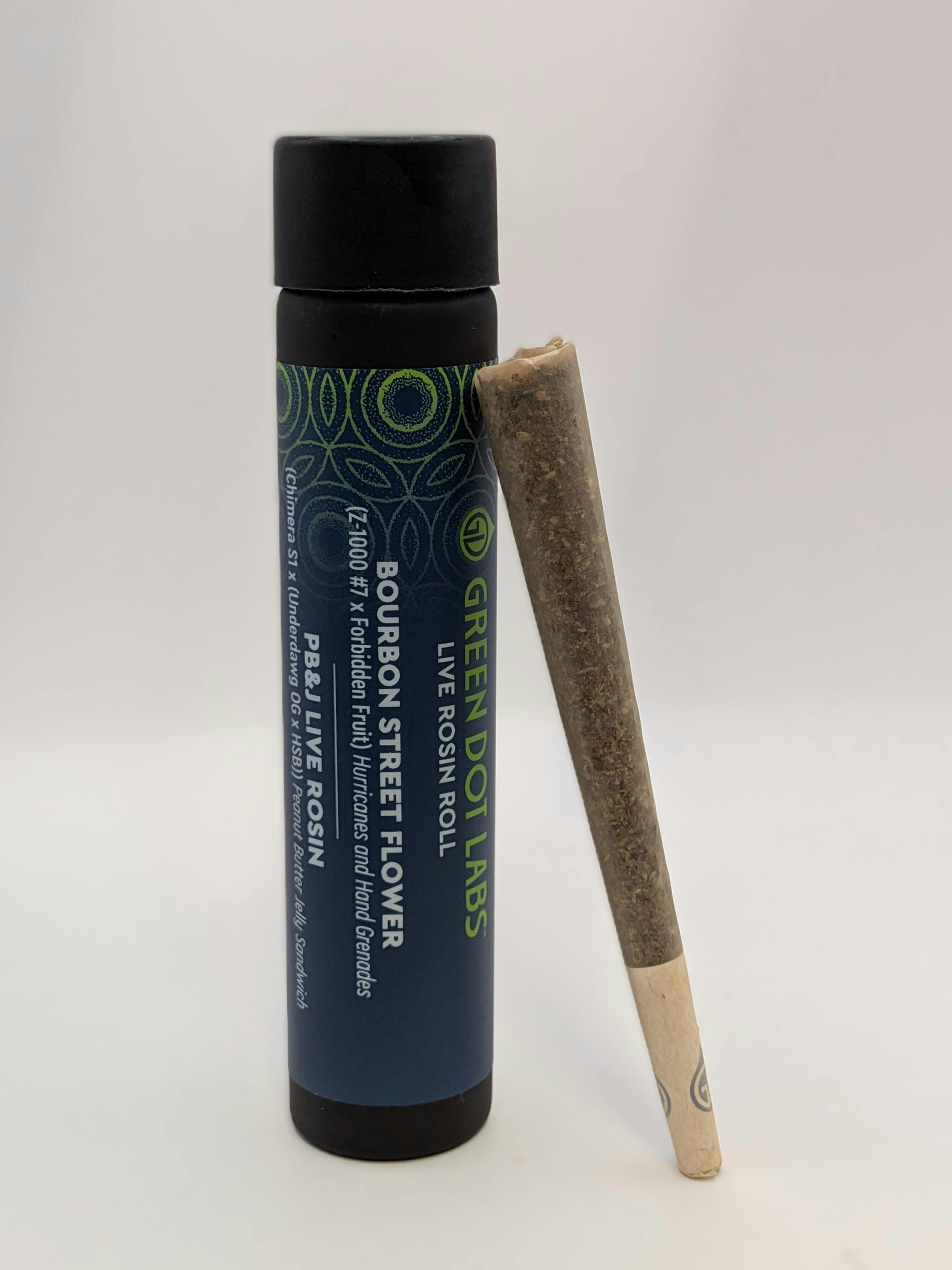 Bourbon Street + PB&J Live Rosin Roll - 1G