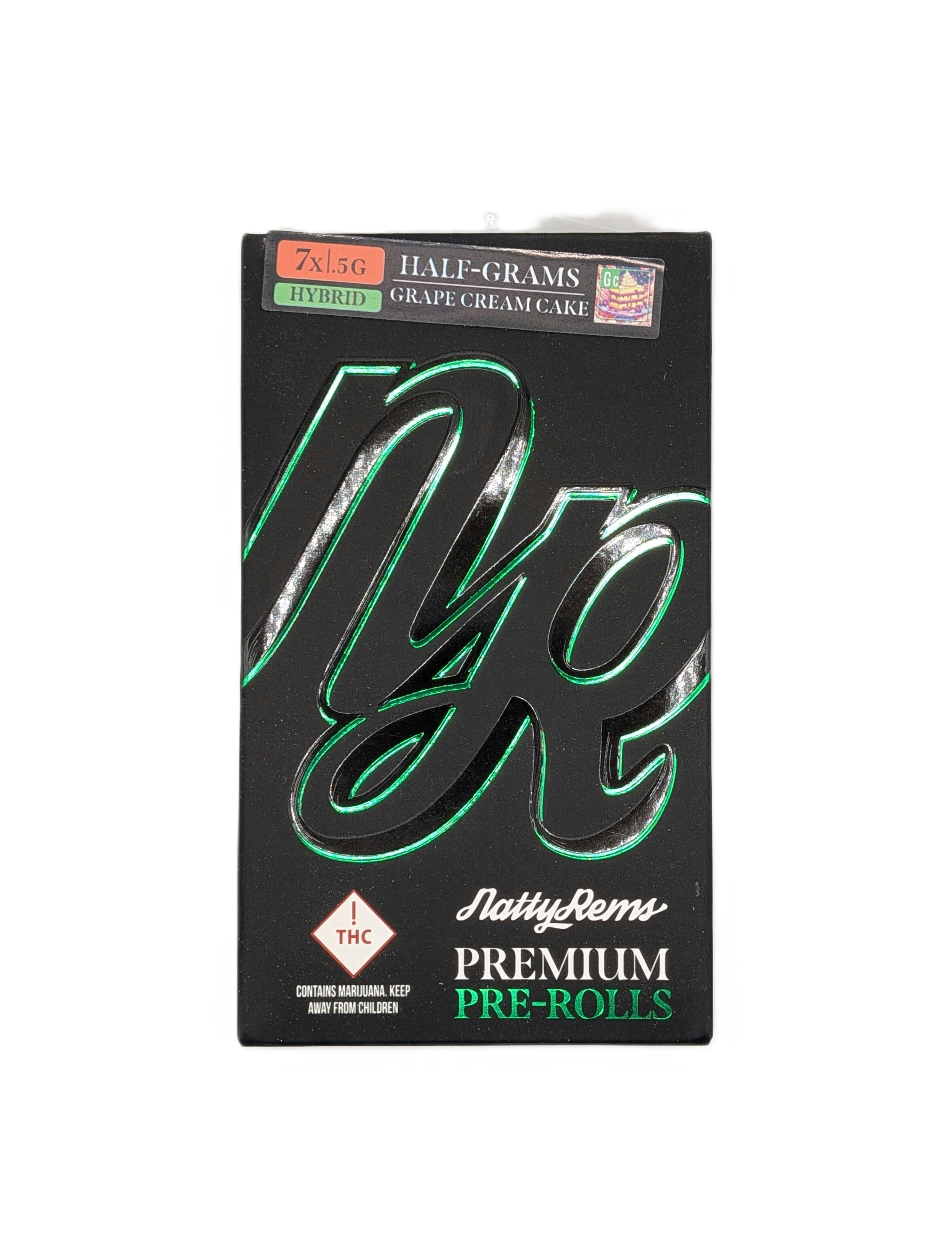 10x0.35g Pre Rolls Packs - Grape Cream Cake