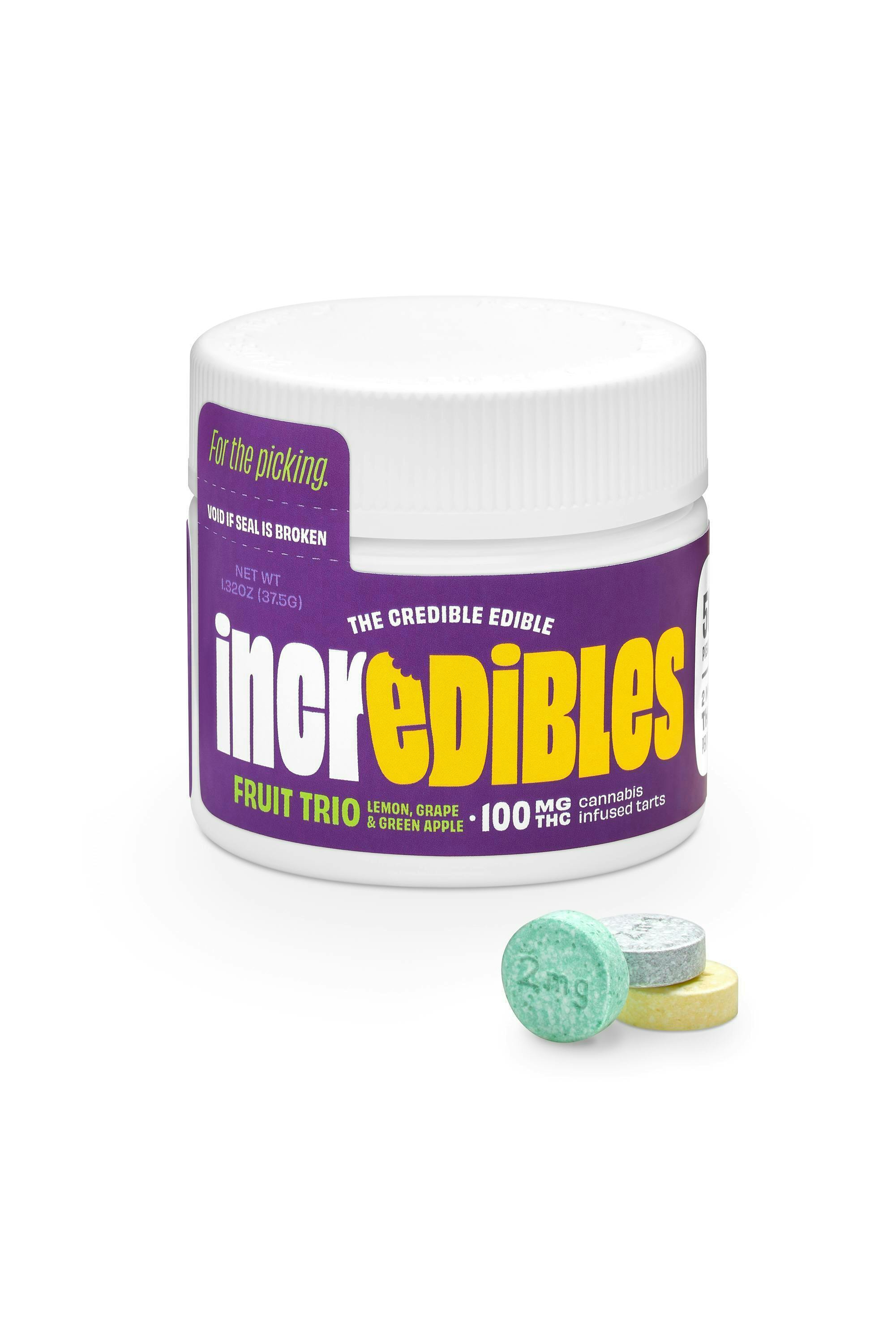 Incredibles Fruit Trio - 50 Pack