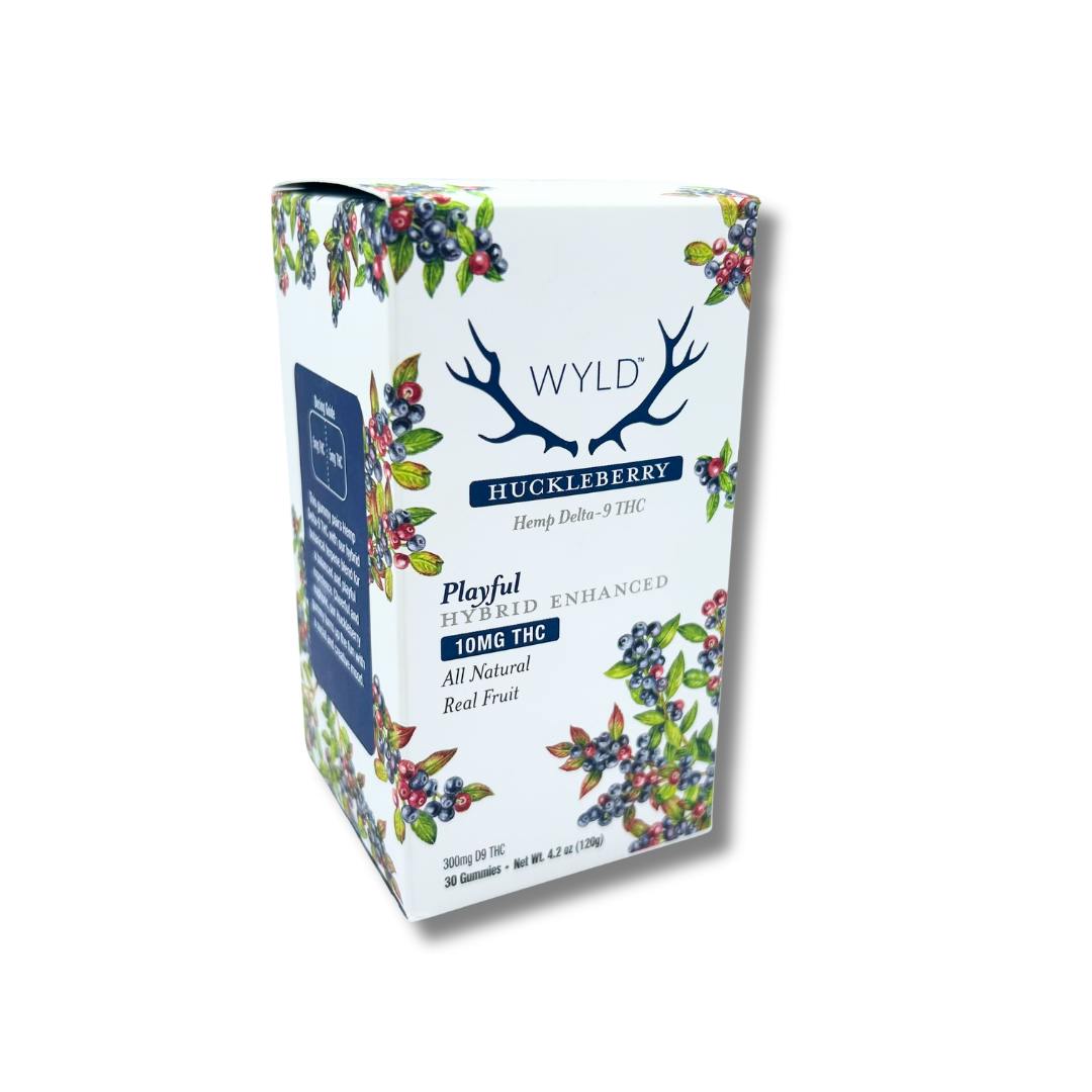 WYLD - Hemp D9 - Huckleberry 300mg - 30Ct