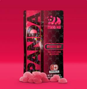 Strawberry Gummies | 2000mg | 10ct | 200mg/ea by Loud Panda