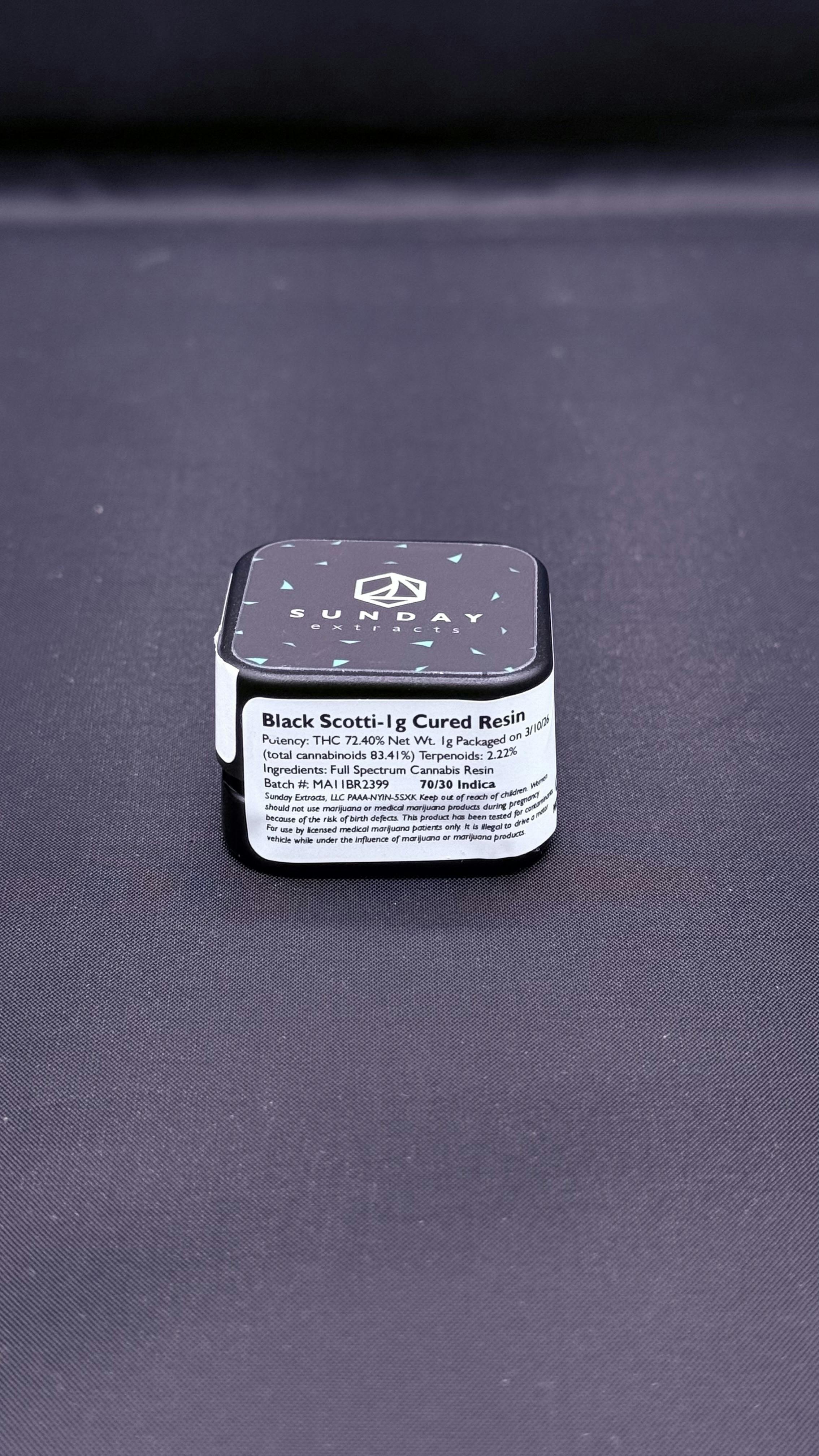 Black Scotti | Concentrate | 1g
