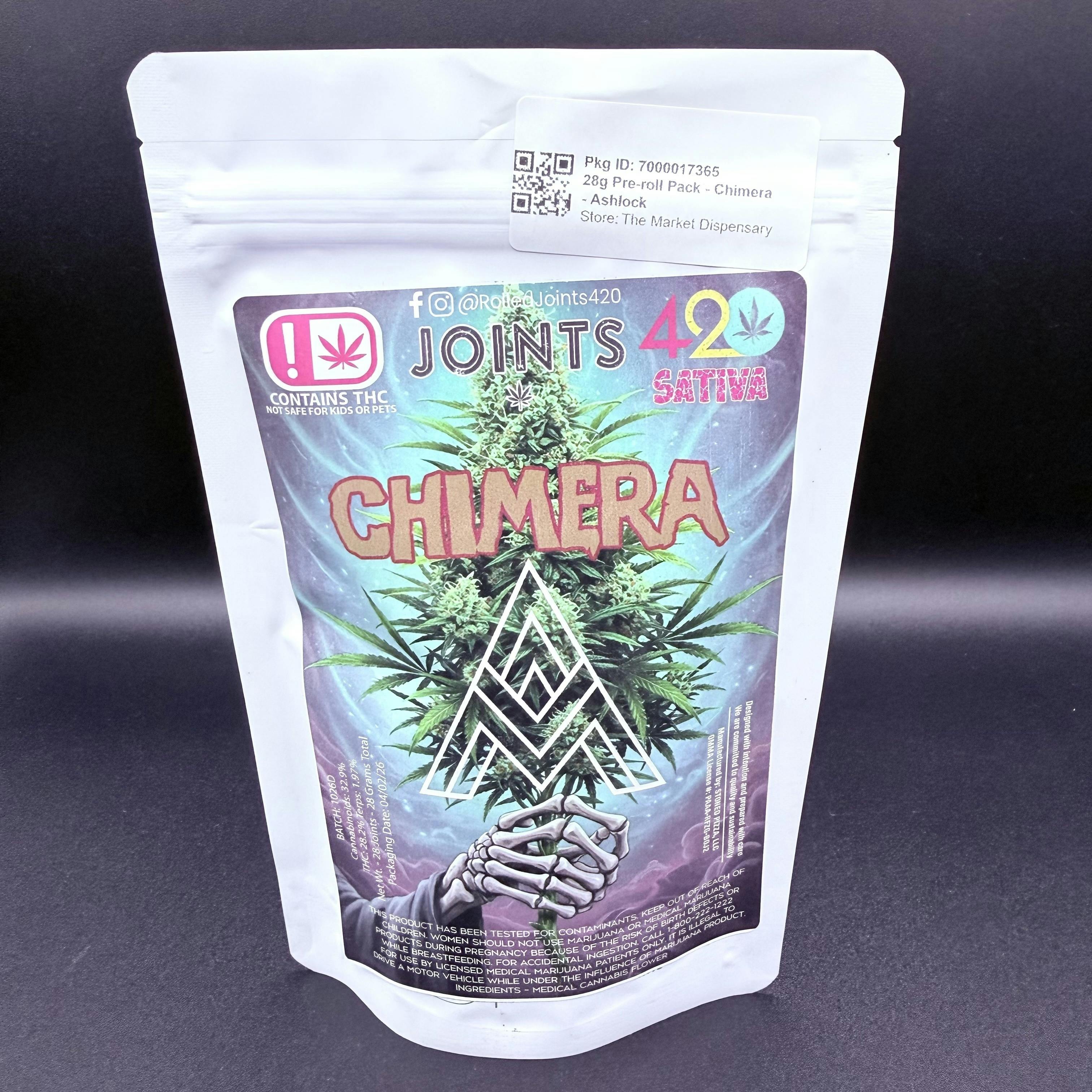 28g Pre-roll Pack - Chimera - Ashlock