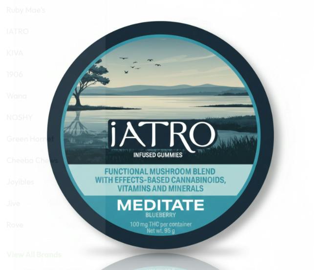 Iatro Meditate- Blueberry 100mg