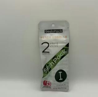 Sesh Pack - 2G 510 Cart - Peach Cobbler