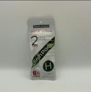 Sesh Pack - 2G 510 Cart - Sour Apple
