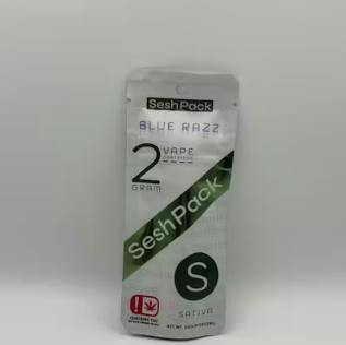 Sesh Pack - 2G 510 Cart- Blue Razz