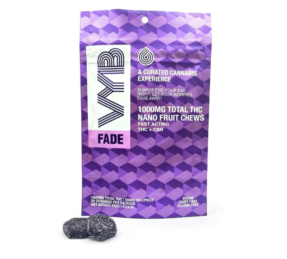 Watermelon - 1000mg Gummies - Fade - VYB