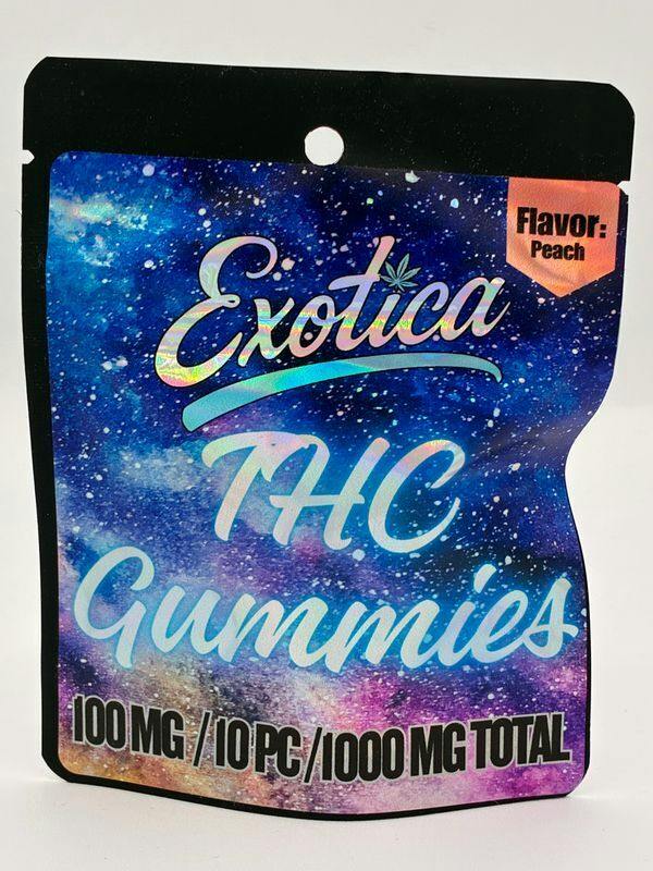Peach - 1000mg Gummies - Exotica