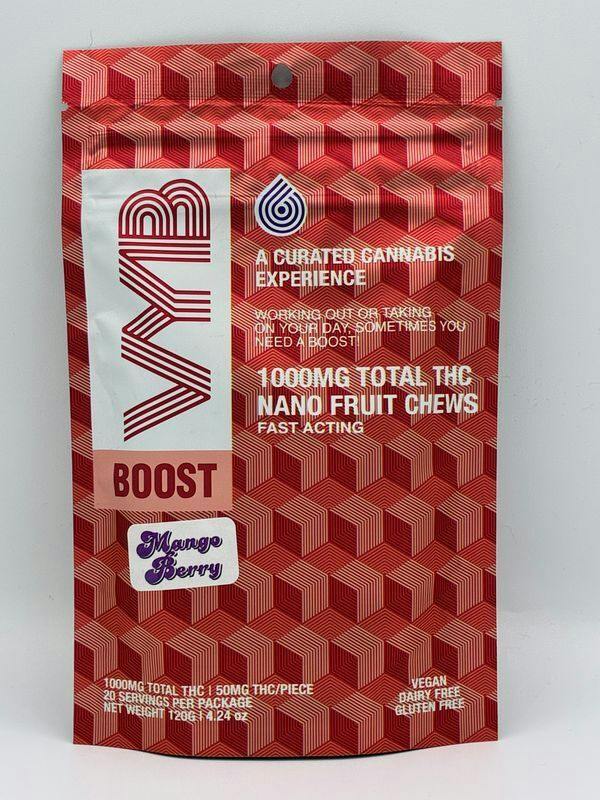 Mango Berry - 1000mg Gummies - Boost - VYB