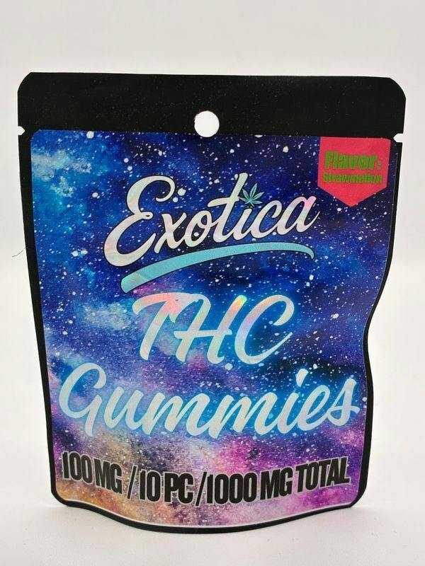 StrawMelon - 1000mg Gummies - Exotica