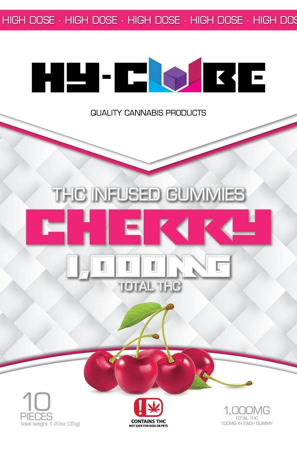 Cherry Gummies | Gummies | 10pk | 100mg/ea