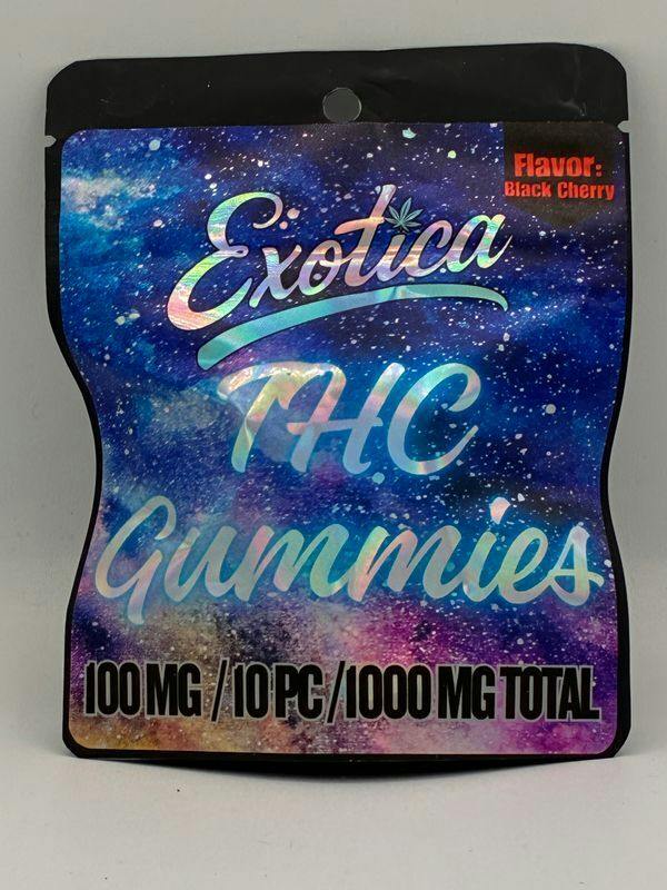 Black Cherry - 1000mg Gummies - Exotica