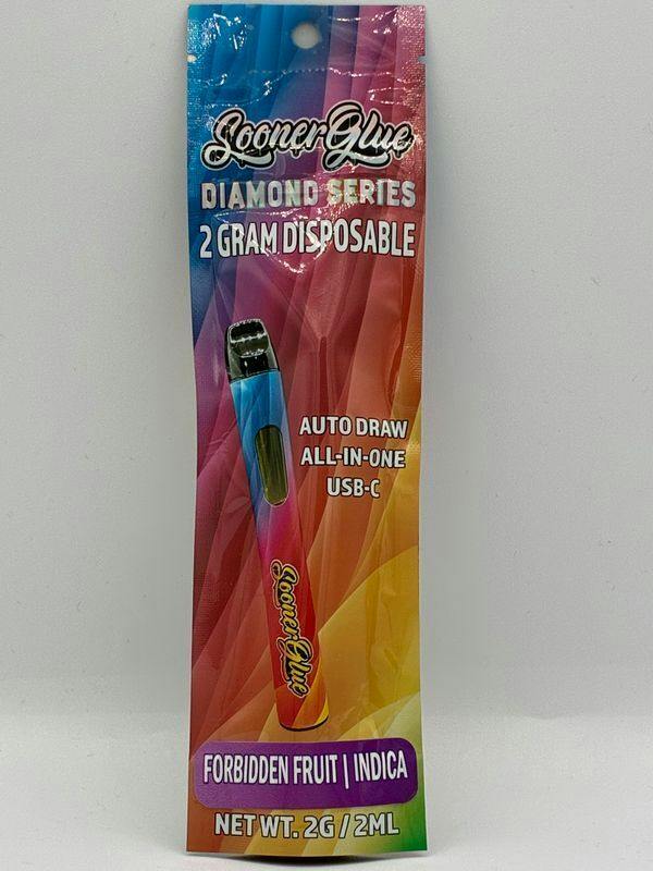 2g Forbidden Fruit - Diamond Disposable - Sooner Glue