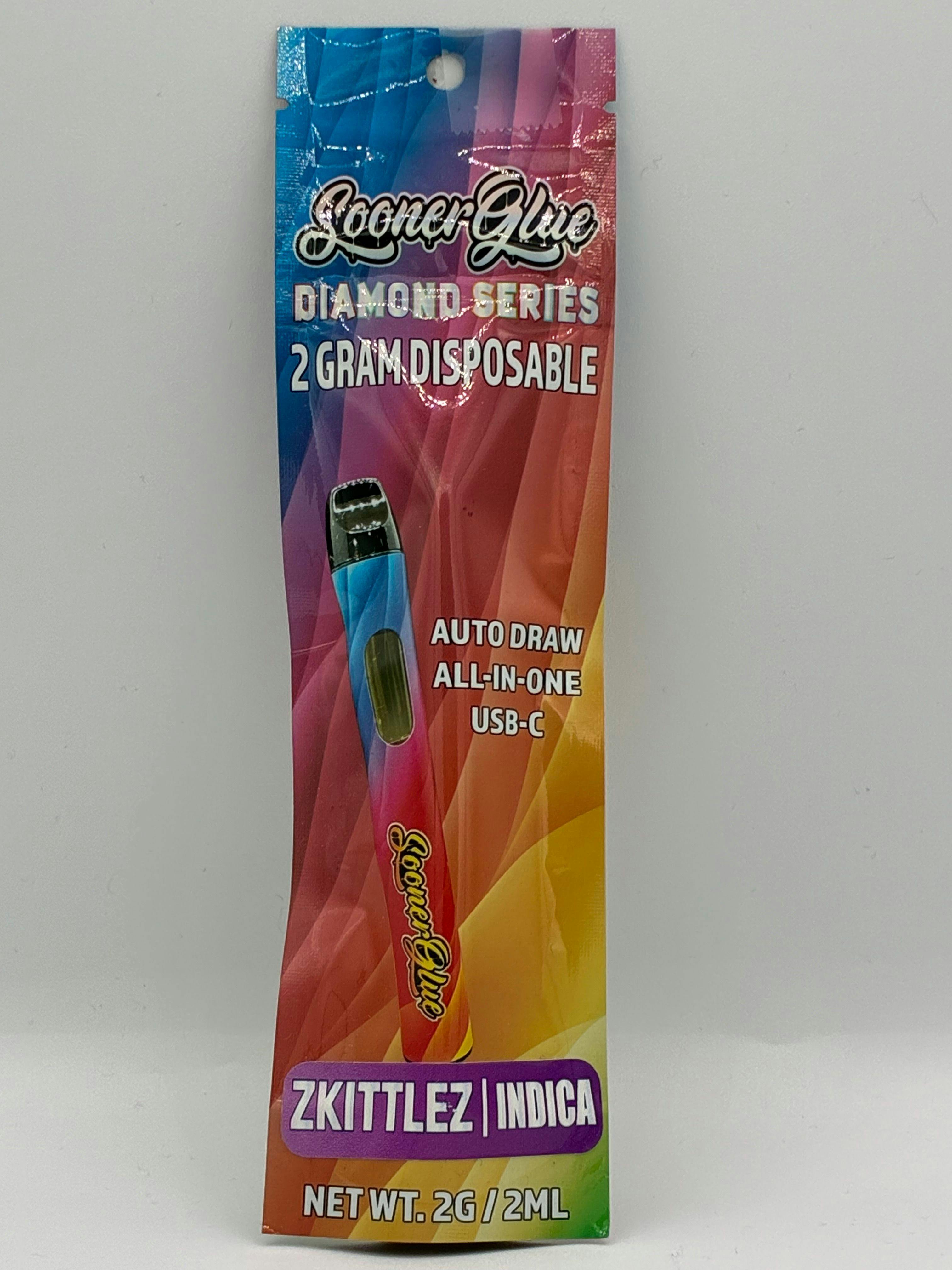 2g Zkittlez - Diamond Disposable - Sooner Glue