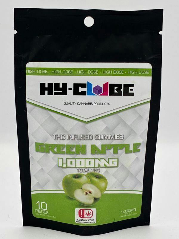 Green Apple Gummies | Gummies | 10pk | 100mg/ea