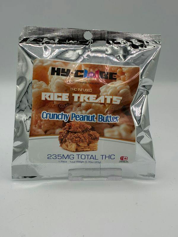 Hy Cube Rice Treats Crispy Peanut Butter