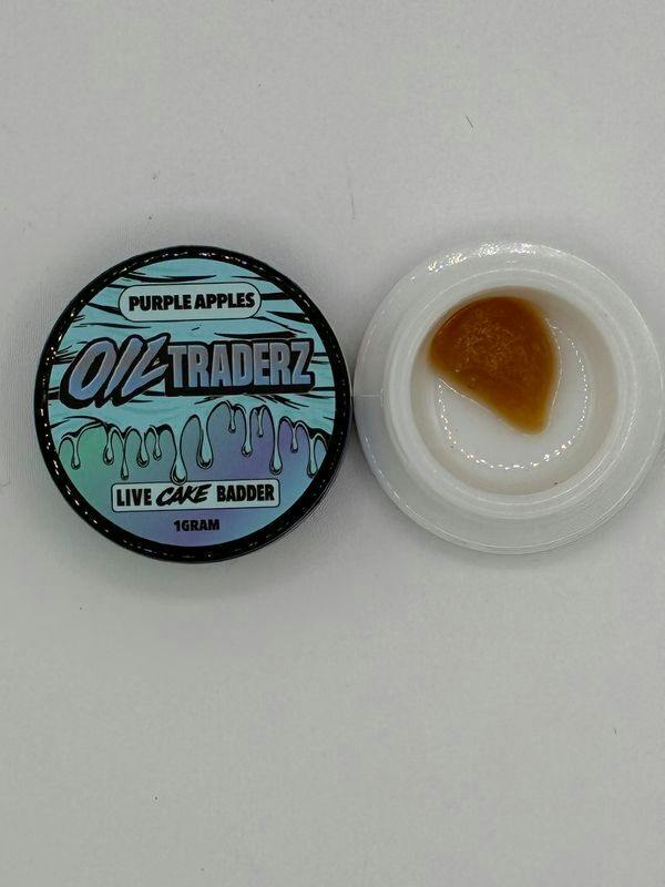 1g Purple Apples - Live Cake Badder - Oil Traderz